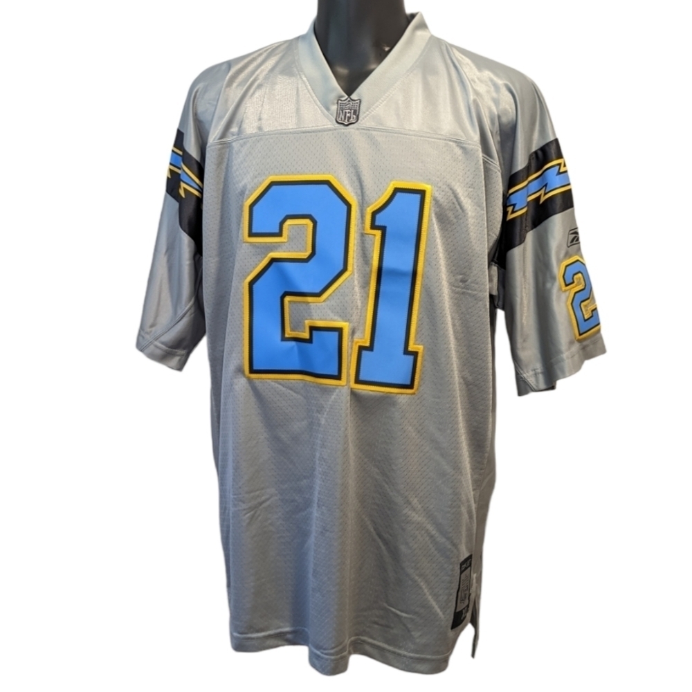 Nfl San Diego Chargers LaDainian Tomlinson grey jersey XL #21